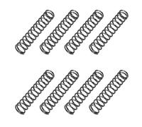 10pcs Wire Dia 0.2mm Compression Spring Steel OD 1.5/2/2.5/3/3.5/4mm Length 5-50mm Pressure Springs(45mm,3.5mm-0.2mm)