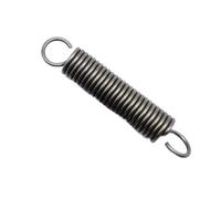 10Pcs Wire Dia 1.5mm Open Hook Tension Spring Outer Dia 11/13/15mm Length 45-300mm Pullback Spring Coil Extension Draught Spring(Length 50mm,Out Dia 13mm-1.5mm)