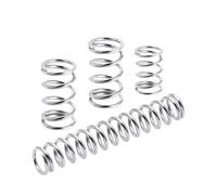 10Pcs Wire Diameter 0.4mm Stainles Steel Compression Spring Pressure Spring Outer Dia 2-8mm Length 30/35/40/45/50mm(40mm,OD 2.5mm-Wire Dia 0.4mm)