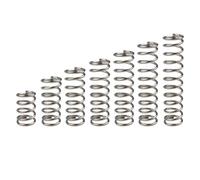 10Pcs Wire Diameter 0.4mm Stainless Steel Compression Spring Return Spring Steel Outside Diameter 2-5mm(15mm,4mm-0.4mm)