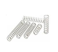 10pcs Wire Diameter 0.6mm Stainless Steel Micro Small Compression Spring OD 5mm/6mm/7mm/8mm/9mm/10mm/12mm Length 10-50mm(5mm,50mm)