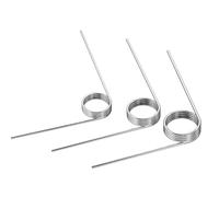 10Pcs Wire Diameter 0.7mm Outer 3.5-9mm Length 4.2mm(6 Laps ) 60/90/120/180 Degree 304 Torsional Spring V Type(8mm (10pcs),0.7mm(90 degrees))
