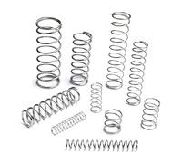 10Pcs Wire Diameter 0.8mm 0.9mm Compression Spring Short Small Spring Pressure Y-type 304 Stainless Steel(45*10mm,0.8mm)