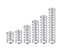10Pcs Wire Diameter 1.2 Mm Compressed Spring 304 Stainless Steel Return Springs Spot Goods OD 6mm-22mm Length 30mm , 35mm , 40mm , 45mm , 50mm(45mm,9mm)