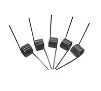 10pcs Wire Diameter 1.8mm 180°Left Rotation Torsion 65Mn Steel V-shaped Spring Outer Diameter: 10mm-20mm Length: 3/4/5/6/7/8/9 Turns(5 turns,16mm(Left rotation))