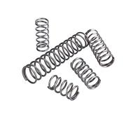 10Pcs Wire Diameter 1.8mm High Load Capacity Helical Coil Compression Spring, Outer Diameter 25mm, Free Length 15-70mm Spring Steel Return Compression Spring, 1.8x25x50mm