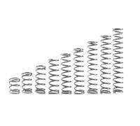 10PCS Wire Diameter0.7mm Length10-50mm Spring Steel Small Compression Release Mechanical Return Spring Pressure Spring OD 5-10mm(9mm,20mm)