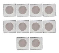 10pcs Wire Gauze Squares 4.9 Inch X 4.9 Inch Insulation Net Ceramic Center Ceramic Net Square Wire Gauze