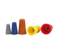 10PCS Wire Range 2.5-4.0 Colorful Electrical Insulated Crimp Twist Terminal Quick Wire Connector Nut Spring End Cap Connection Fashion Design