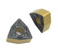 10pcs WNMG060404 PM 4225 WNMG060408 Carbide Inserts CNC Lathe Turning Cutter Tools WNMG Blades Steel Stainless(WNMG060408-PM 4225)