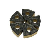 10PCS WNMG060404 WNMG060408 PM 4225 Cylindrical Carbide Tool Lathe Cutting(WNMG060408 PM 4225)