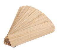 10pcs Wood Blank Bookmarks for Readers, Wooden Craft Making Set