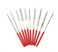 10PCS Wood Rasp Set with Premium Steel Hand File Round Half Round Flat Needle Files for Woodworking DIY Craft Sharpening Tools