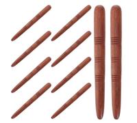 10pcs Wooden Acupressure Massage Stick for Hand and Foot Reflexology