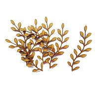 10pcs Wooden Branch Leaf Tree Craft Shape MDF Blank Embellishment Laser Cutout Decoration (15cm)