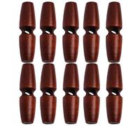 10Pcs Wooden Button Single Hole Sewing Button Fasteners for Garment Repair Bag Making Clothing Sewing Accessories Single Hole Wooden Buttons Clothing Accessories