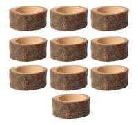 10pcs Wooden Candle Holder Creative Unique Shape
