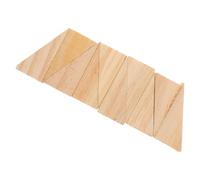 10pcs Wooden Door Stopper Wedge Non Slip Stable for Heavy Doors