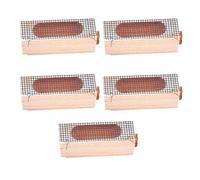 10PCS Wooden Queen Bee Cage, Queen Cage Queen Rearing Cage, Queen Rearing Cups Beekeeping Container, Beekeeping Equipment Tool