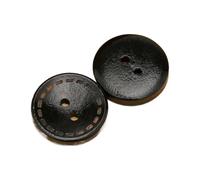 10Pcs Wooden Round Buttons 10mm-25mm, Color 6, 15 mm 10 Pcs
