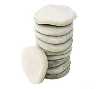 10pcs Woolen Polishing Buffer Pads Heavy Cut for Car Polisher Multi Size Buffing Pads Set for Automotive Refinement (4inch)
