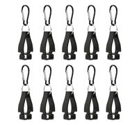 10PCS Work Glove Clip, Fire Brigade Glove Clip, Heavy Duty Safety Glove Holder Clips with Strong Bite Force, for Belt Turnout Gear Firefighter Guard Construction Labor Clamp Hands Free Glove Grabber