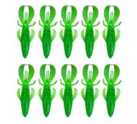 10PCS Worm Fishing Seduction Soft Fishing Lures Fishing Baits Lures Capparier Fishing Worm Lures