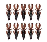 10PCS Worm Fishing Seduction Soft Fishing Lures Fishing Baits Lures Capparier Fishing Worm Lures
