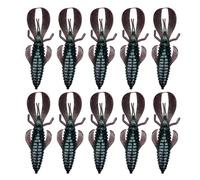10PCS Worm Fishing Seduction Soft Fishing Lures Fishing Baits Lures Capparier Fishing Worm Lures