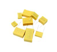 10PCS X2 1UF 0.68UF 0.33UF 0.22UF 0.1UF 0.47UF 0.01UF 275V 104 Capacitor 10nf 100nf 150nf 200nf 680nf 470nf 1UF CZAOINCU(0.47UF 474K P15MM)