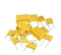 10PCS X2 1UF 0.68UF 0.33UF 0.22UF 0.1UF 0.47UF 0.01UF 275V 104 Capacitor EKFBQBGW(0.0047UF 472K P10MM)