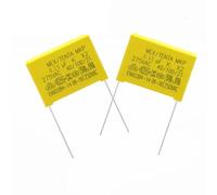 10PCS X2 capacitor 15mm 275VAC 275V 0.022UF 0.047UF 0.1UF 0.15UF 0.22UF 0.33UF 0.47UF 0.68UF 1UF Polypropylene film BIANMTSW(0.15UF)