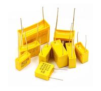 10pcs X2 capacitor 15mm 275VAC 275V 0.022UF 0.047UF 0.1UF 0.15UF 0.22UF 0.33UF 0.47UF 0.68UF 1UF Polypropylene film MQXFCZUX(0.047UF 473k P10MM)