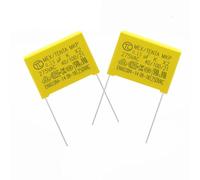 10PCS X2 capacitor 15mm 275VAC 275V 0.022UF 0.047UF 0.1UF 0.15UF 0.22UF 0.33UF 0.47UF 0.68UF 1UF Polypropylene film BIANMTSW(0.1UF)