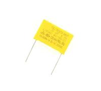 10pcs X2 capacitor 22.5mm 275VAC 275V 0.22UF 0.33UF 0.47UF 0.56UF 0.68UF 0.82UF 1UF 1.2UF 1.5UF 2.2UF Polypropylene film BIANMTSW(X2 275VAC 2.2UF 27mm)