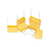 10pcs X2 capacitor 22.5mm 275VAC 275V 0.22UF 0.33UF 0.47UF 0.56UF 0.68UF 0.82UF 1UF 1.2UF 1.5UF 2.2UF Polypropylene film BIANMTSW(X2 275VAC 1UF)