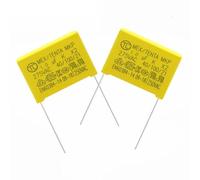 10pcs X2 Safety Capacitor 15mm 275VAC 275V 0.022UF 0.047UF 0.1UF 0.15UF 0.22UF 0.33UF 0.47UF 0.68UF 1UF Polypropylene Film(0.047UF)