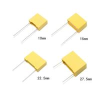 10pcs X2 Safety Capacitor 275VAC 275V 10nF 22nF 33nF 47nF 0.1UF 0.15UF 0.22UF 0.33UF 0.47UF 102/103/104/473 Polypropylene Film(X2 275VAC 22nF 223)