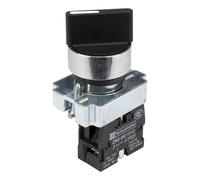 10pcs XB2-BD21 22mm self-Lock ON - Off Turn Push Button Switch SPST pushbutton