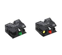 10pcs XB2 Contact Block ZB2-BE101C Normal Open NO ZB2-BE102C NC Pushbutton Joystick Switch Replaces TELE 10A 600V(ZB2-BE101C NO)