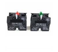 10pcs Xb2 Push Button Switch Zb2be102c(nc) Block Zb2-be101c (no) IDGTTLDF(NO NC EACH 5PCS)