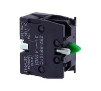 10pcs XB2 Series Push Button Switch Contact Block, 10A 250VAC, Silver/Brass Contacts, ZB2BE102C (NC) ZB2BE101C (NO) for Industrial Control(NO 10PCC)