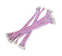 10PCS XH2.54 XH 2.54mm Single/Double Head Wire Cable Connector 2P/3/4/5/6/7/8/9/10P12 Pin Pitch Red Blue Male Female Plug(Red and White,SINGLE HEAD_10CM_12P-2SET)