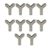 10Pcs Y Shape Cup Hook Installer Wing Nut Driver Bit Mug Hooks for Kitchen Under Cabinet Storage Frame Point Holder Y Shape Hook Tool