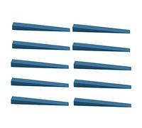 10Pcs Yootones Rubber Mutes Fixing Tool for Piano Tuning Maintenance Kit (Blue)