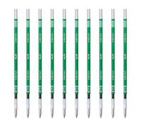 10pcs Zebra Sarasa NJK-0.5 0.5 mm Gel Ink Multi Pen Refill (Box Set) - Green Ink