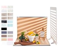 10Pcs18Patterns Small Product Photography Backdrops Kit for Food Jewelry Mini Items Picture with Shadow Photoshoot Props (16.5X11.7inch)