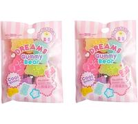 10PcsErasers for - Colorful Gummy Bear Cabochons | Erasers Animals | Interactive Eraser Pets| Cartoon Bear Pencil Erasers | Stationery Supplies,Drawing and Painting Supplies