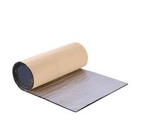 10pcsRv Heat Insulation and Sound Insulation Pad 10mm Thick Aluminum Foil CarInsulation Cotton Car Door Hood Deadening