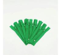 10piece 3 Inch 24 inch (7.5cm 60cm) Nylon Coil Zippers for Tailor Sewing Crafts Nylon Zippers Bulk 20 Grass Green 60cm